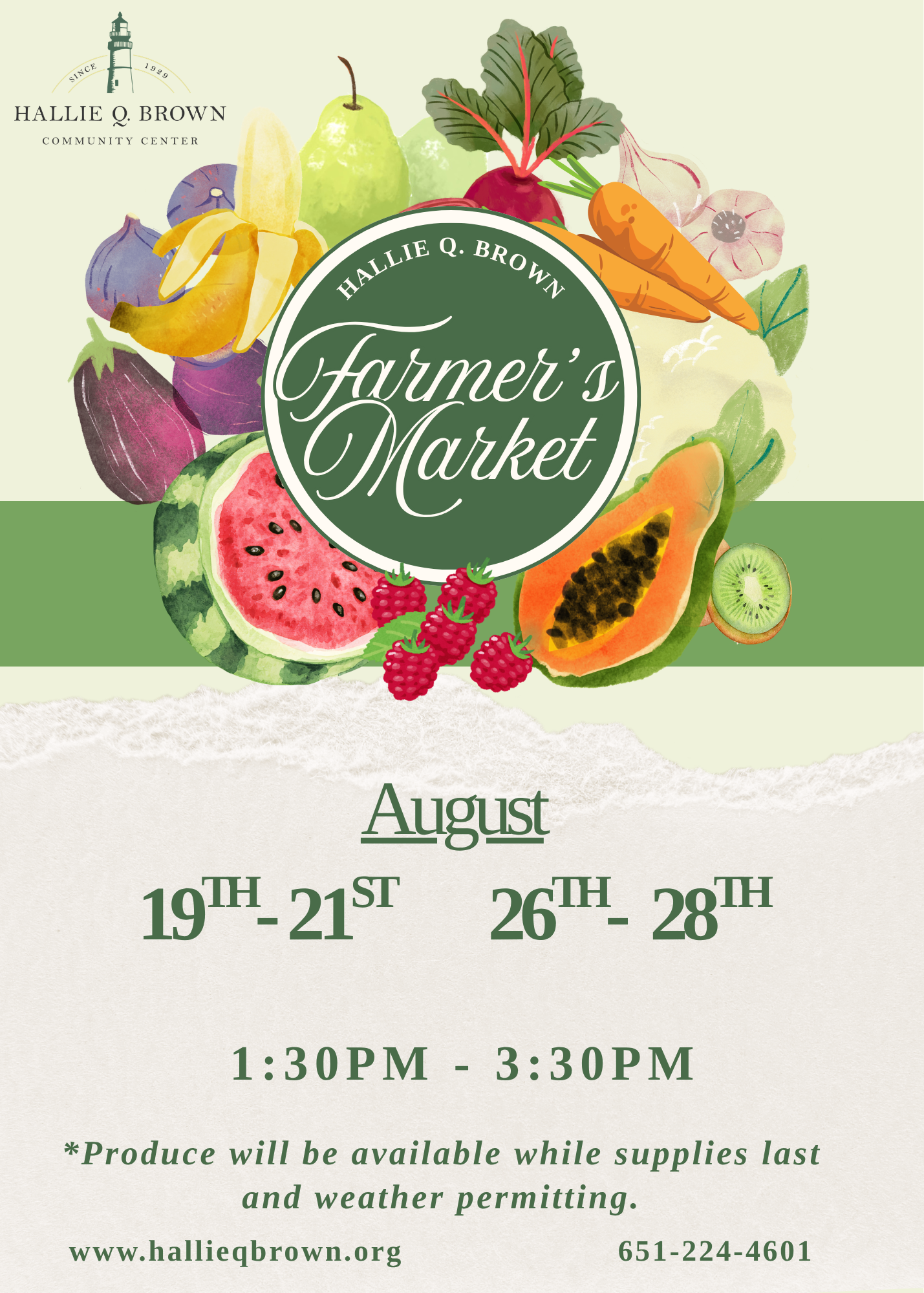 Hallie Q. Brown Fresh Produce Market