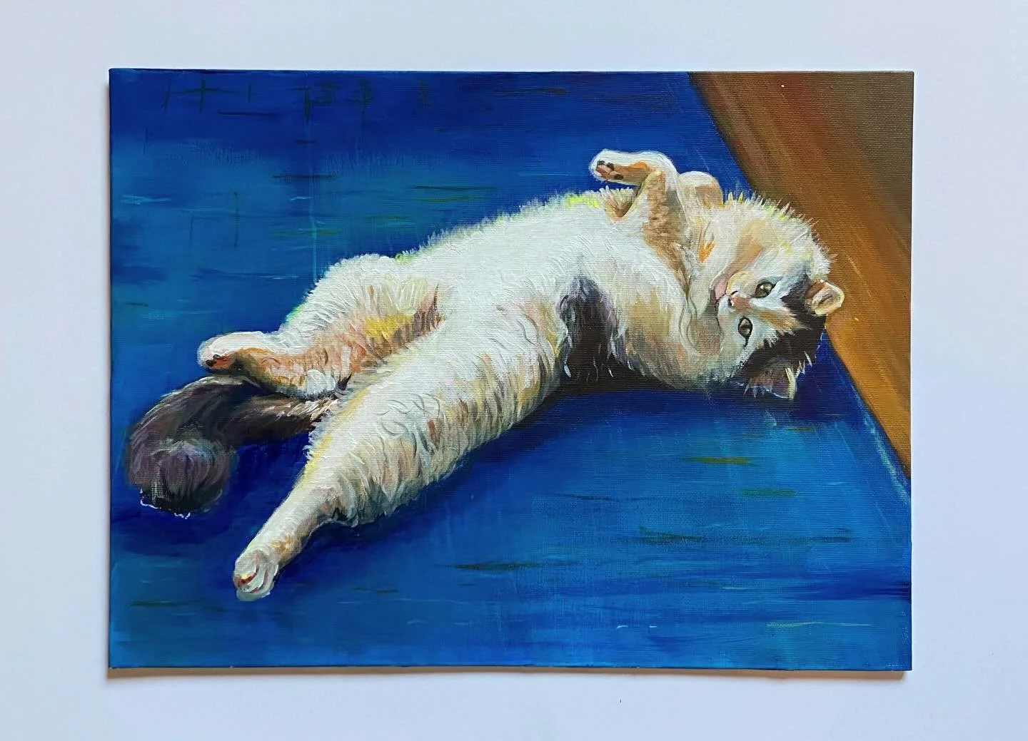 Majestic Merlin - A3 canvas panel ✨🪄 what a beautiful cat ❤️

Commission for the wonderful @emmakimbleystudio.