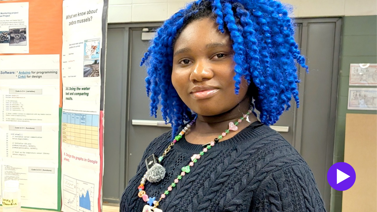 NIKAYLA (Wisconsin) | A Water Monitoring System to Stop Invasive Mussels Before They Spread