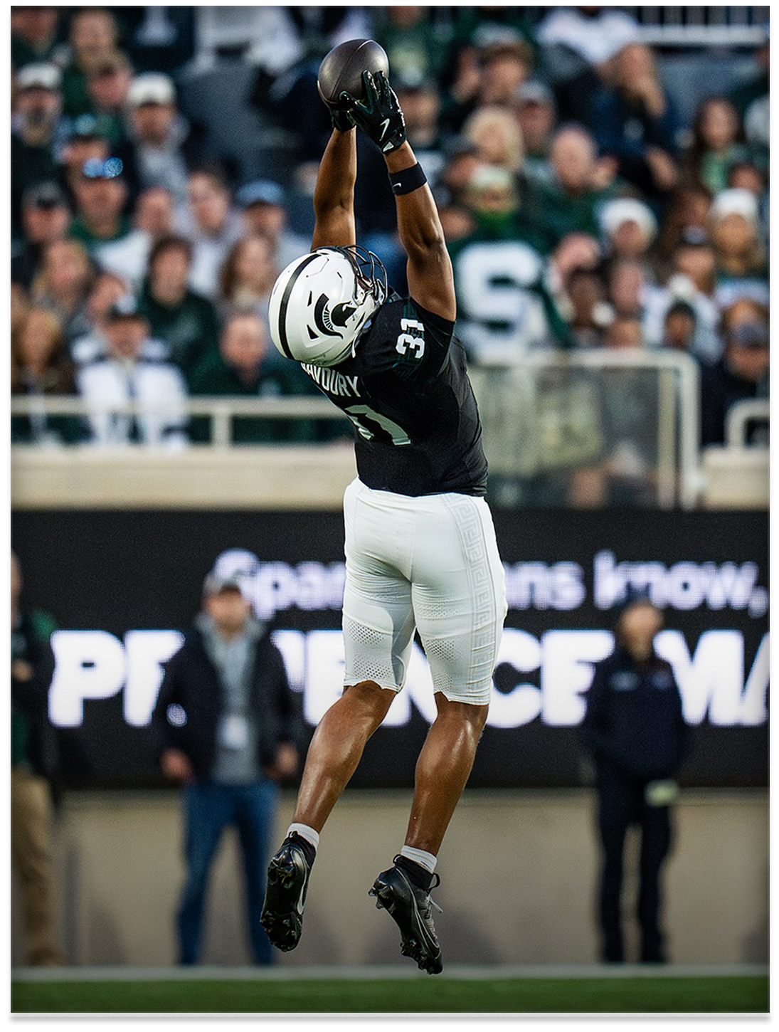  Jayden Savoury, Michigan State  
 Photo: Michigan State Athletics 