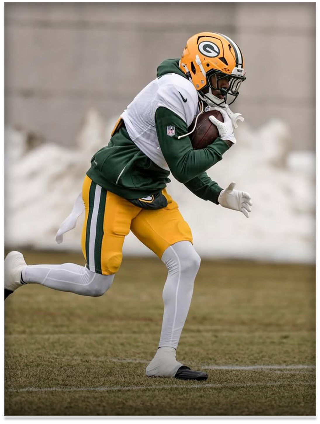  Kisean Johnson, Green Bay Packers  
 Photo: Green Bay Packers 