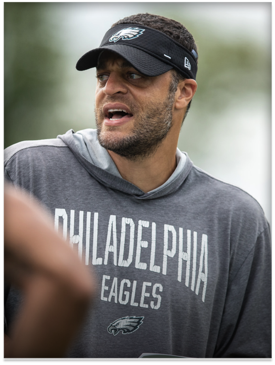  Aaron Moorehead, WRs Coach, Philadelphia Eagles  
 Photo: Philadelphia Eagles 