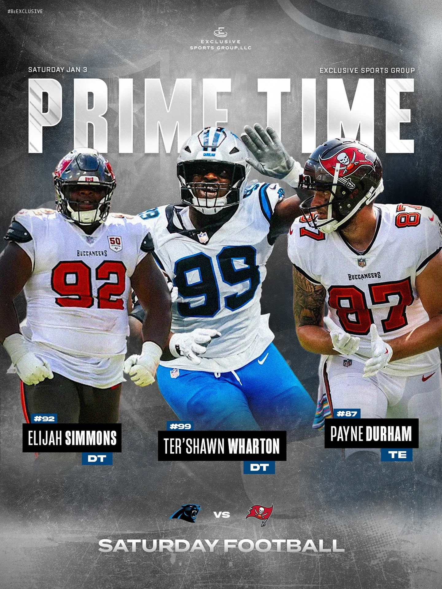 Saturday 🏈 #BeExclusive
