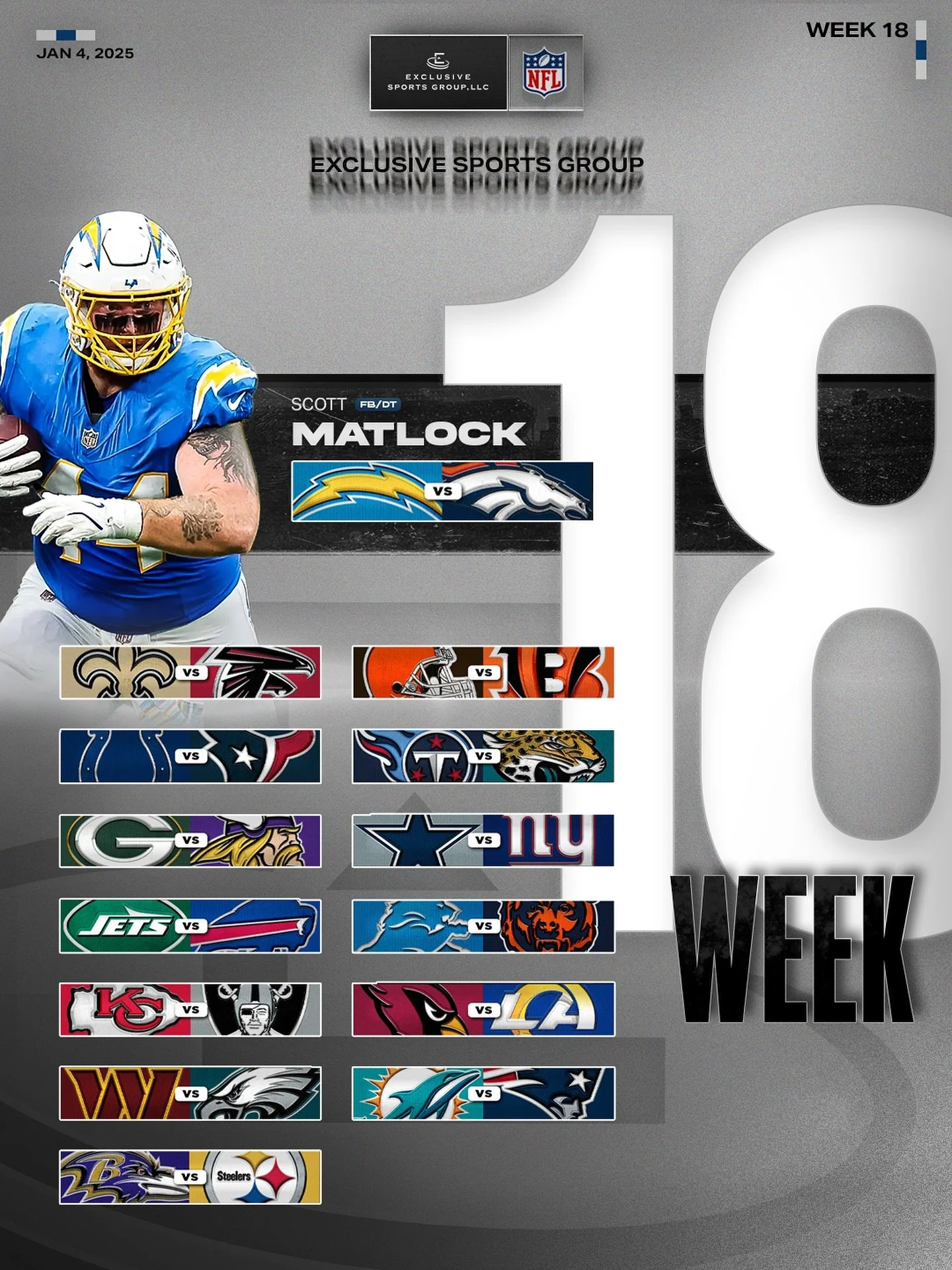 Final Week of the Regular Season 🏁 #BeExclusive