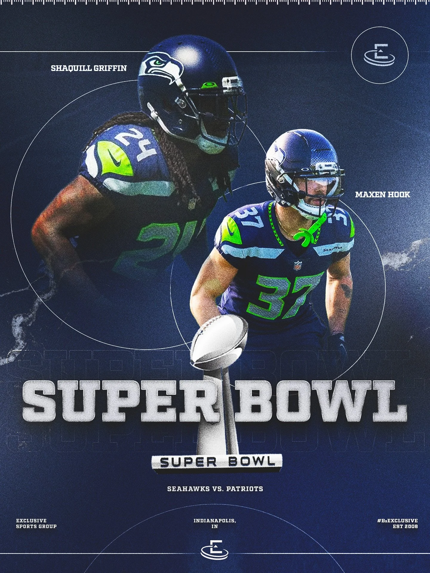 Super Bowl Sunday 🏆 #BeExclusive