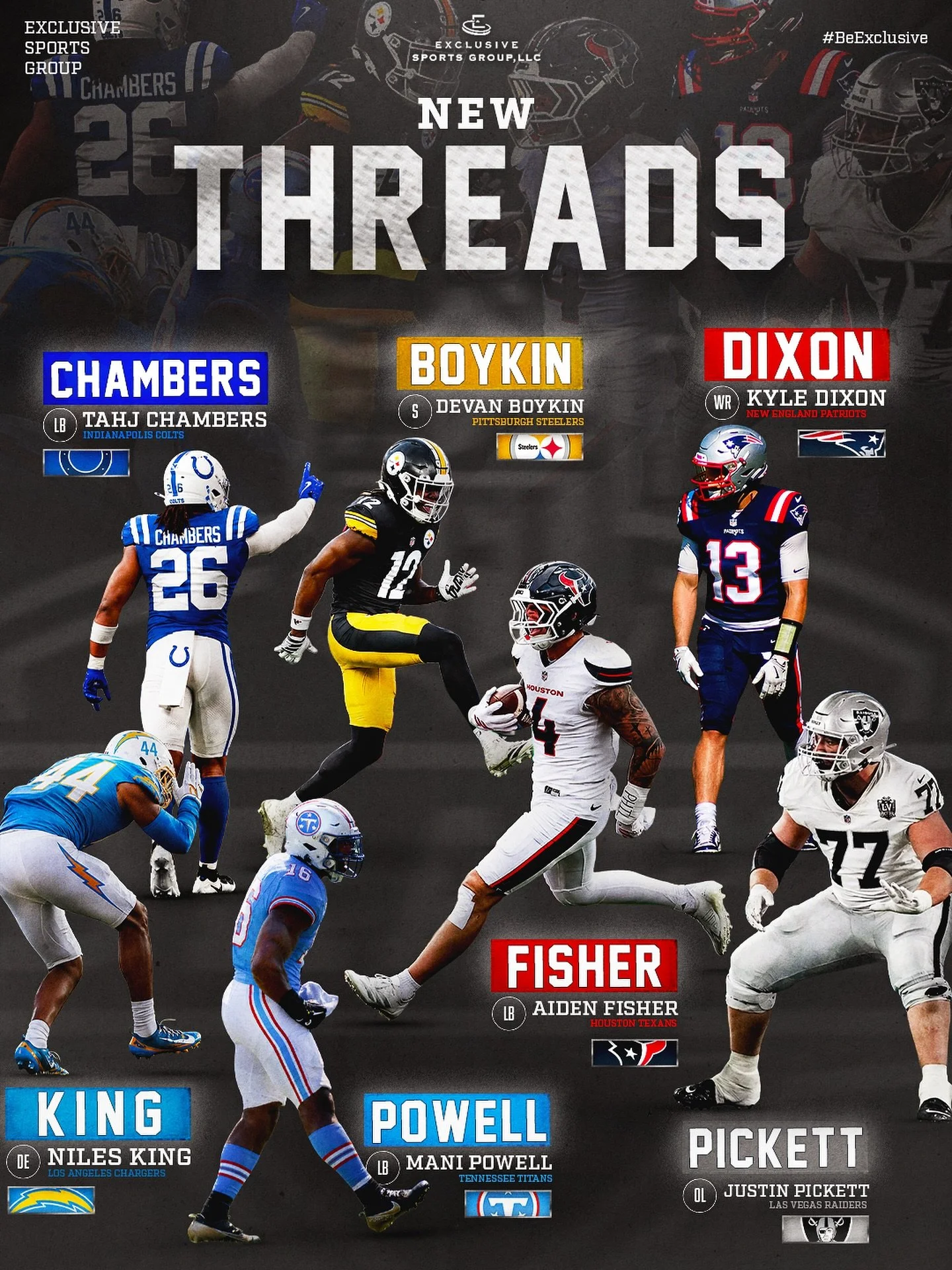 New Threads 🔄 #BeExclusive