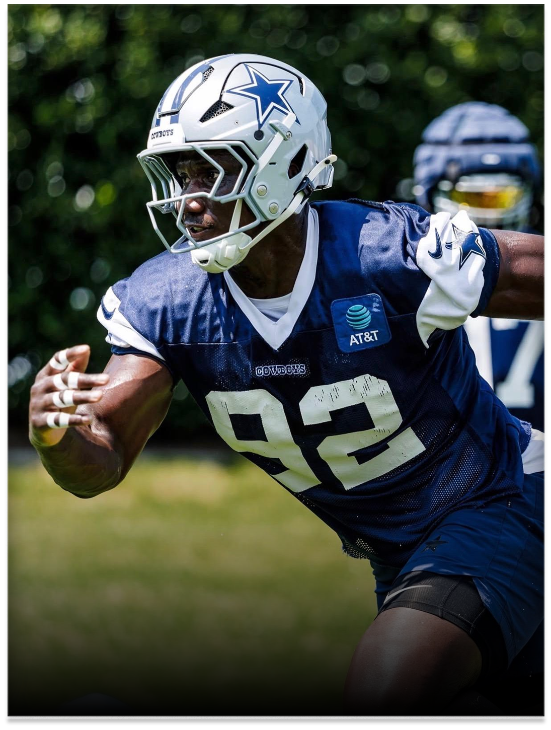  Dayo Odeleye, Dallas Cowboys
  
 Photo: Dallas Cowboys 