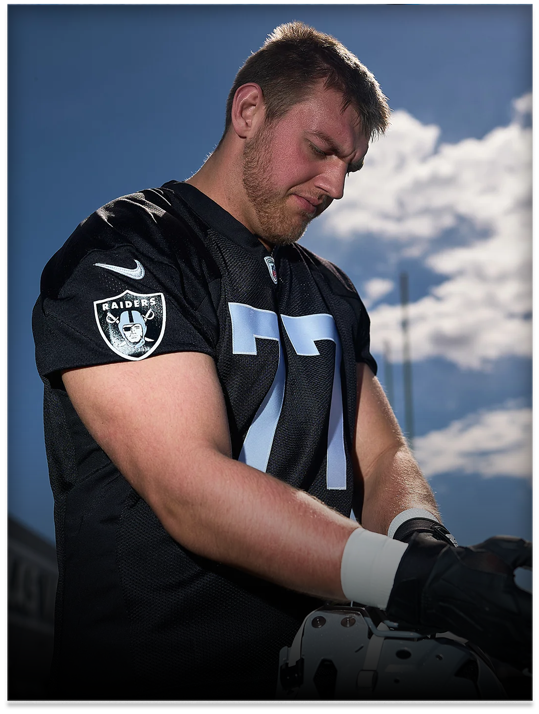  Justin Pickett, Las Vegas Raiders
  
 Photo: Las Vegas Raiders 