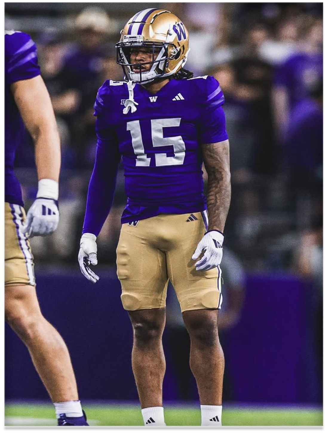  Rahim Wright II, Washington
  
 Photo: Washington Athletics 