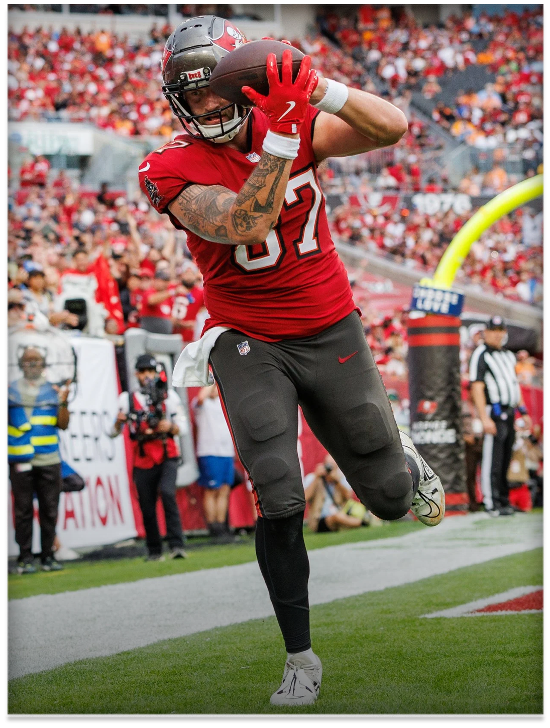  Payne Durham, Tampa Bay Buccaneers  
 Photo: Tampa Bay Buccaneers 