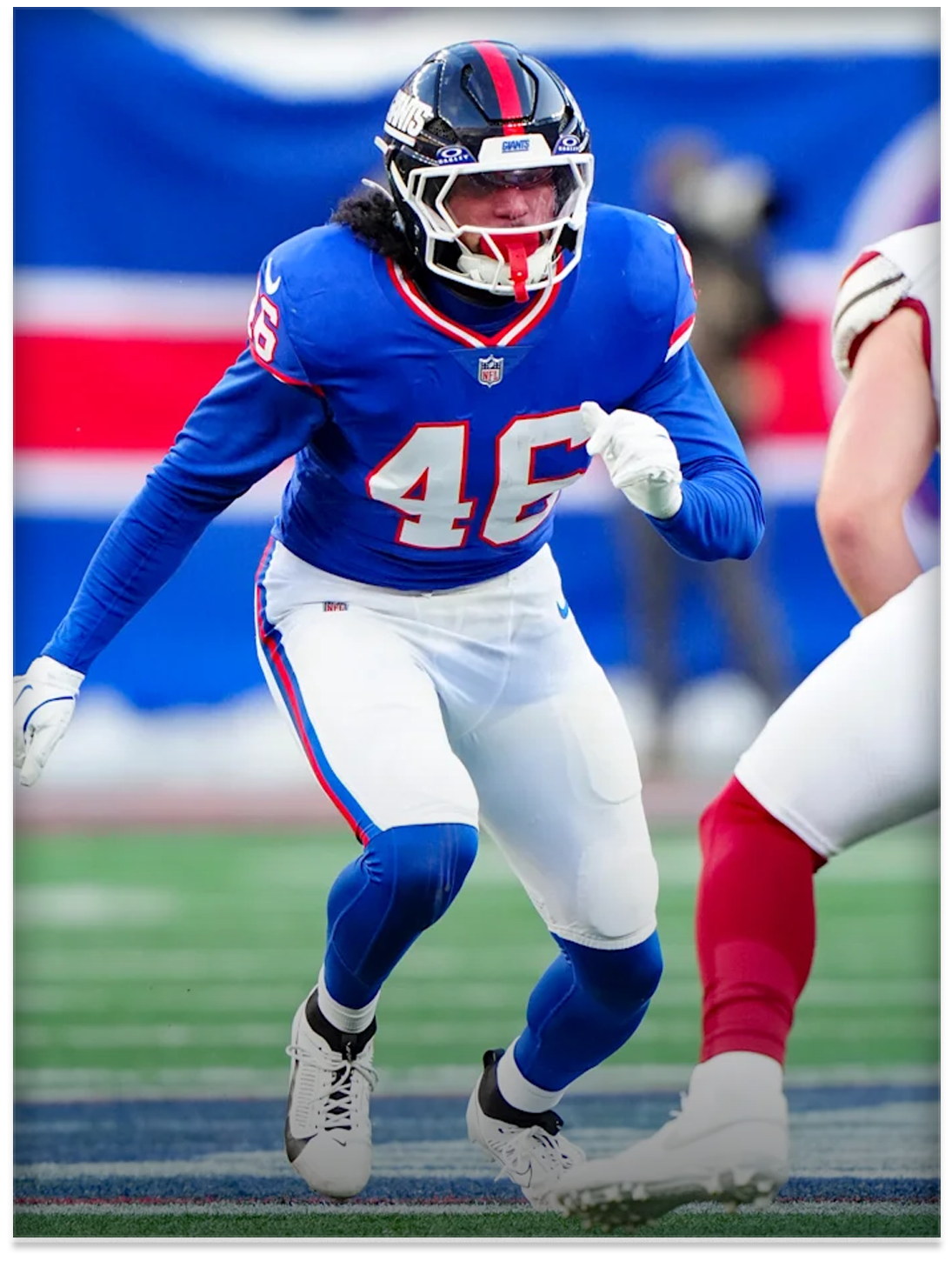  Zaire Barnes, New York Giants  
 Photo: New York Giants 