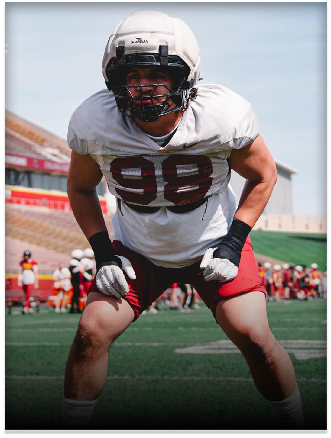   Malaki Ta’ase, Iowa State  
 Photo: Iowa State Athletics 