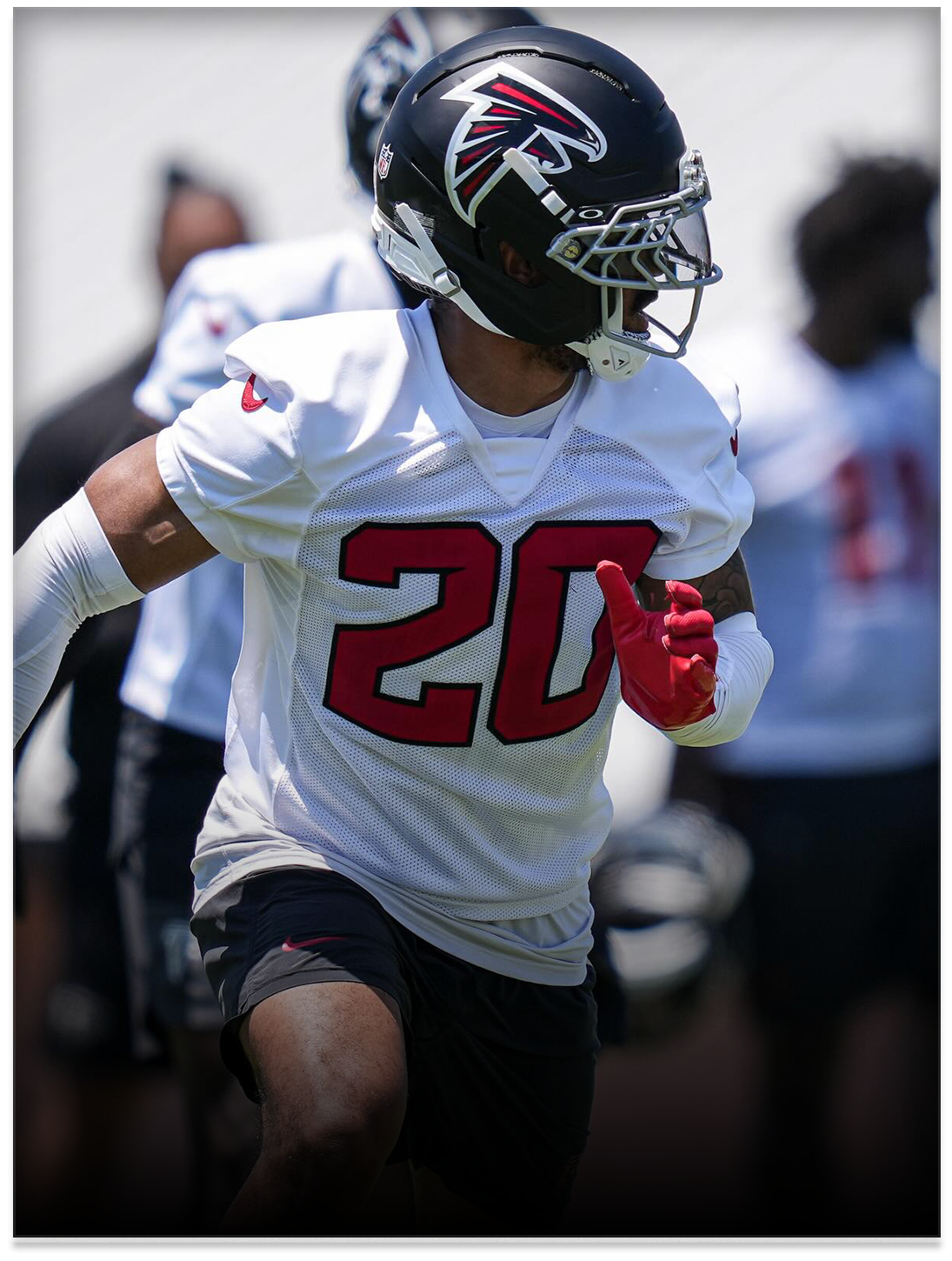  A.J. Woods, Atlanta Falcons   
 Photo: Atlanta Falcons