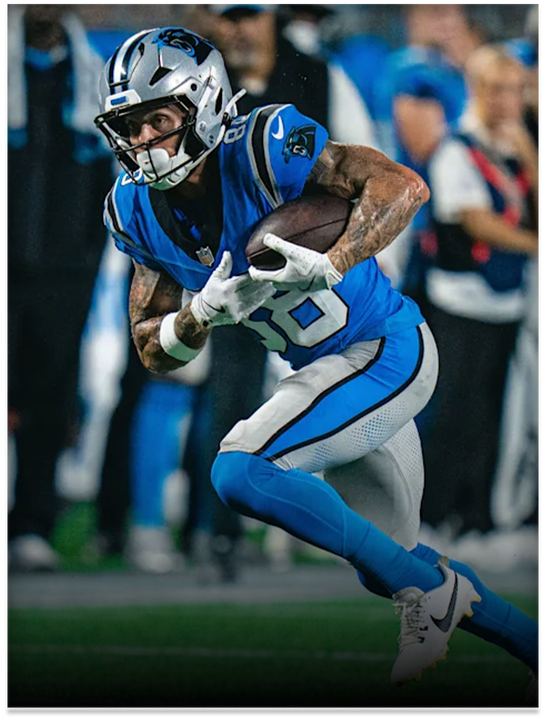  Casey Washington, Carolina Panthers  
 Photo: Carolina Panthers 