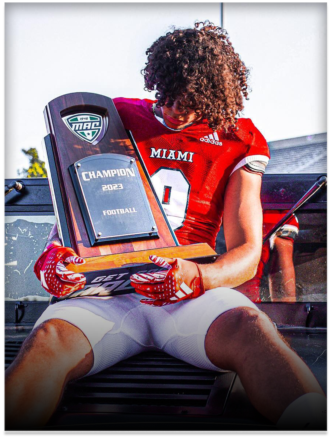  Anthony Ludington, Miami University  
 Photo: Miami Athletics 