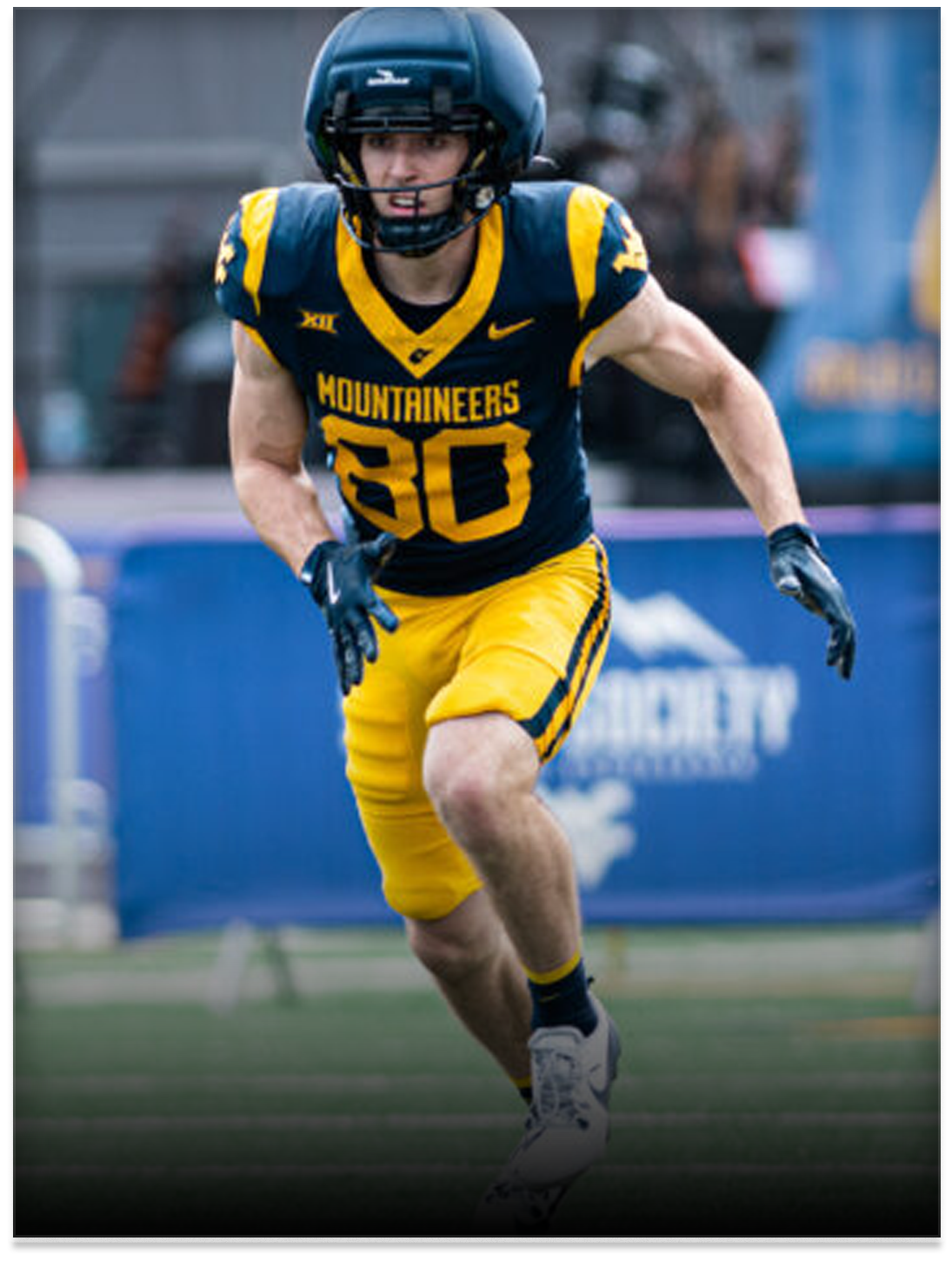  John Neider, West Virginia  
 Photo: WVU Athletics 