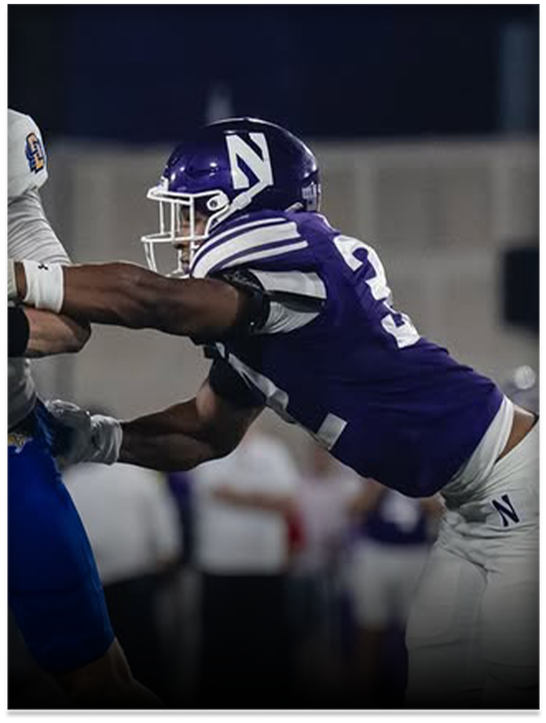  Matthew Smith, Northwestern  
 Photo: Northwestern Athletics 