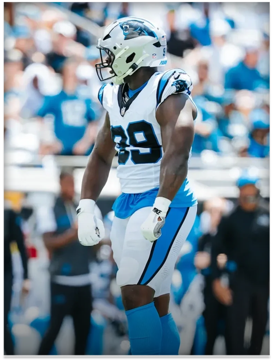  Ter'Shawn Wharton, Carolina Panthers  
 Photo: Carolina Panthers 