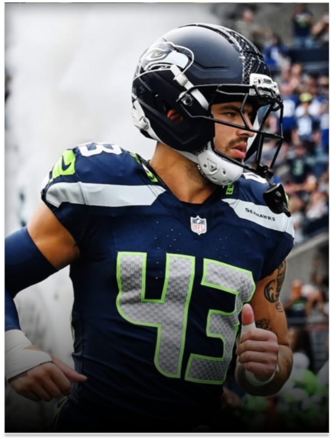  Maxen Hook, Seattle Seahawks
  
 Photo: Seattle Seahawks