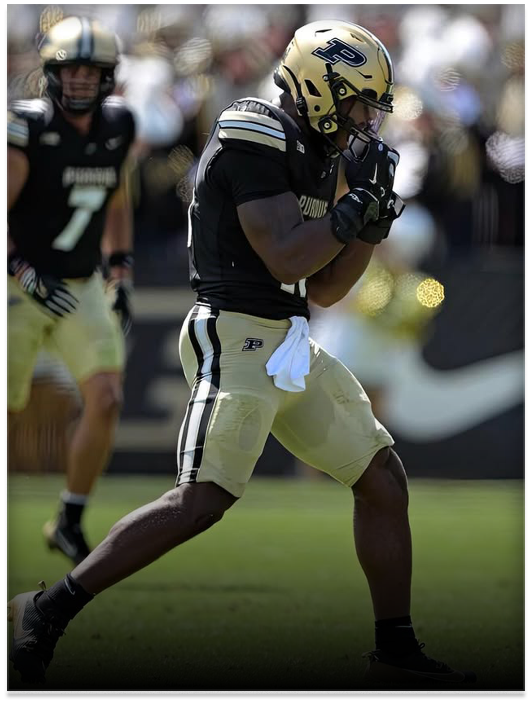  Mani Powell, Linebacker  
 Photo: Purdue Athletics 
