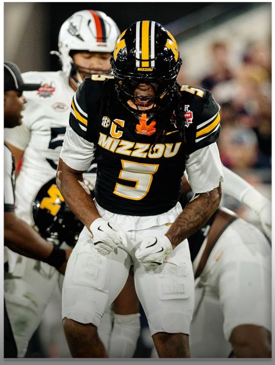  Khalil Jacobs, Linebacker  
 Photo: Mizzou Athletics 