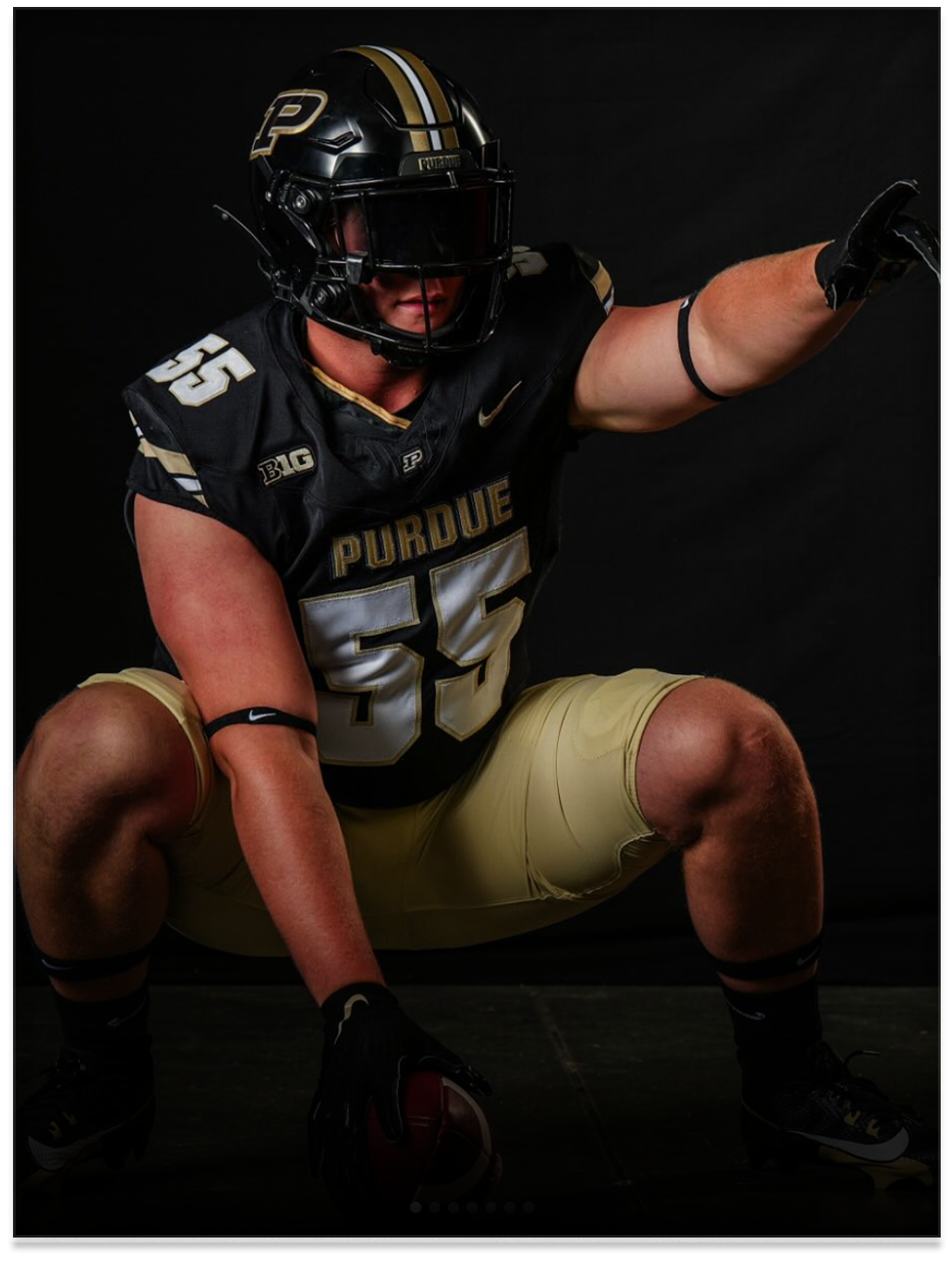  Brock Brownfield, Purdue  
 Photo: Purdue Athletics 