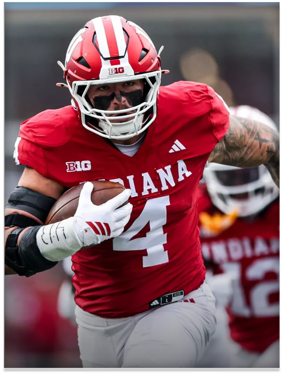  Aiden Fisher, Linebacker  
 Photo: Indiana Athletics 