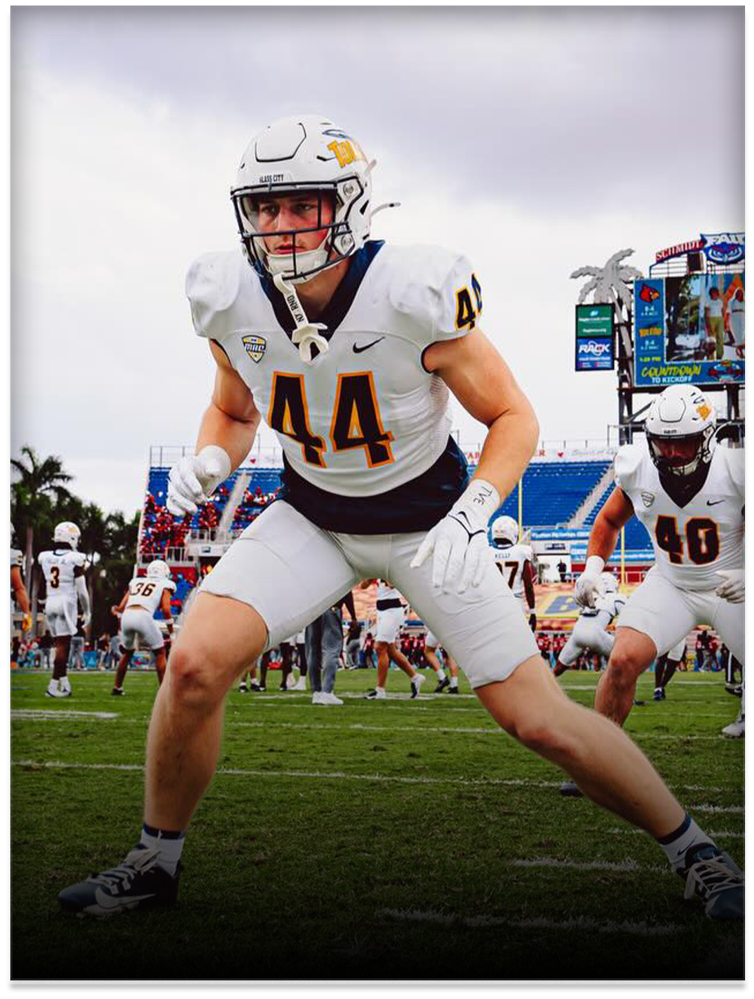  Isaac Zay, Toledo  
 Photo: Toledo Athletics 