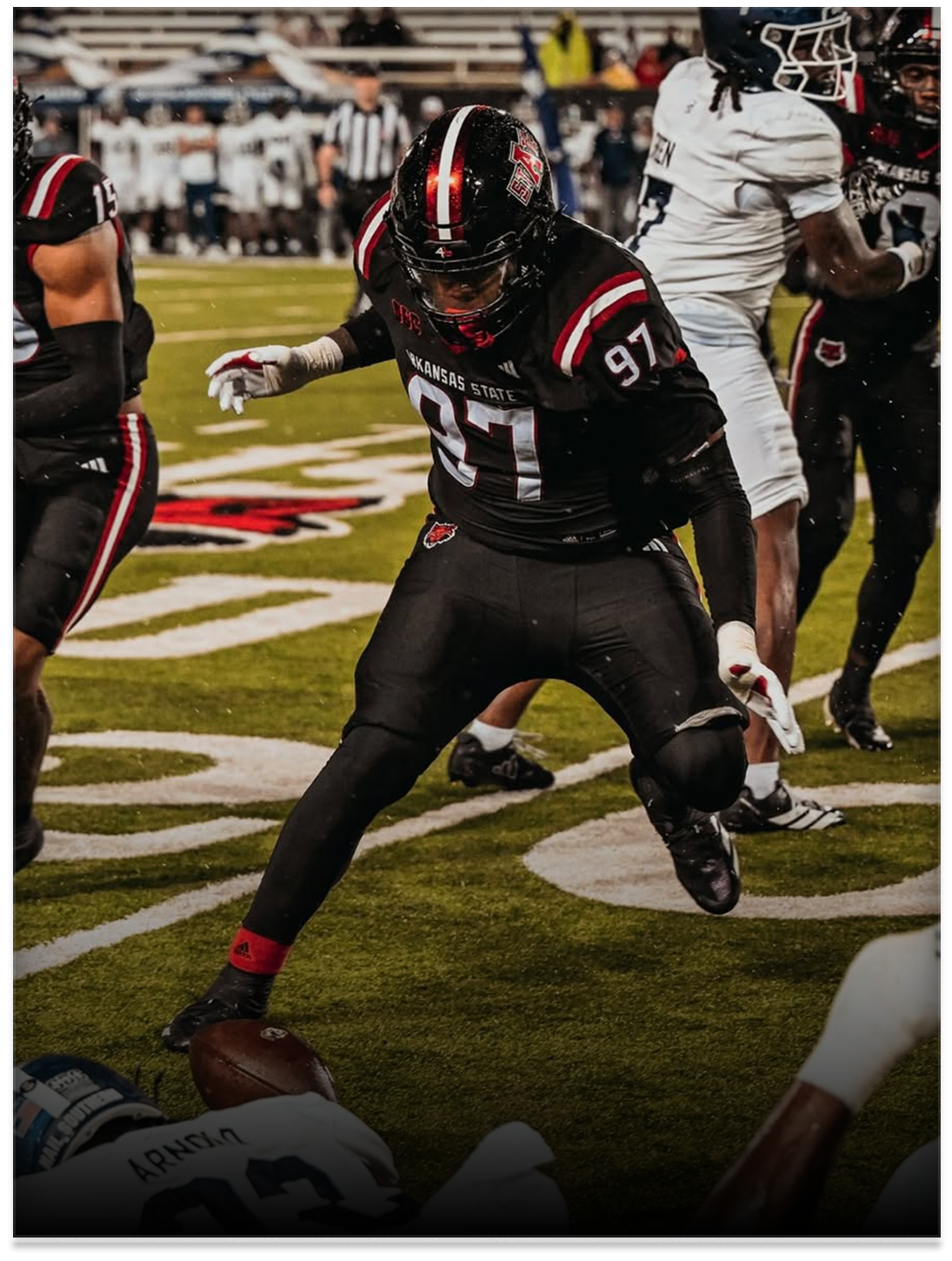  Tony Carter Jr., Arkansas State  
 Photo: Arkansas State Athletics 