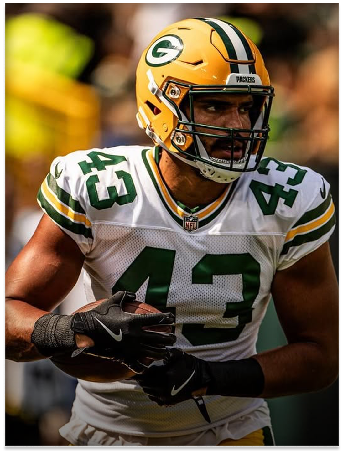  Messiah Swinson, Green Bay Packers   
 Photo: Green Bay Packers 