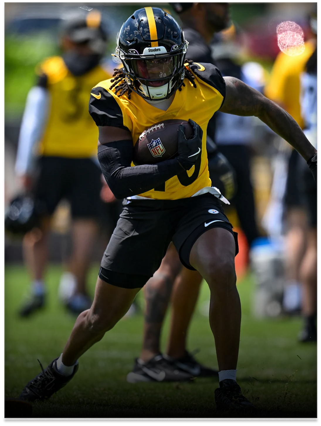  Devan Boykin, Pittsburgh Steelers
  
 Photo: Pittsburgh Steelers 
