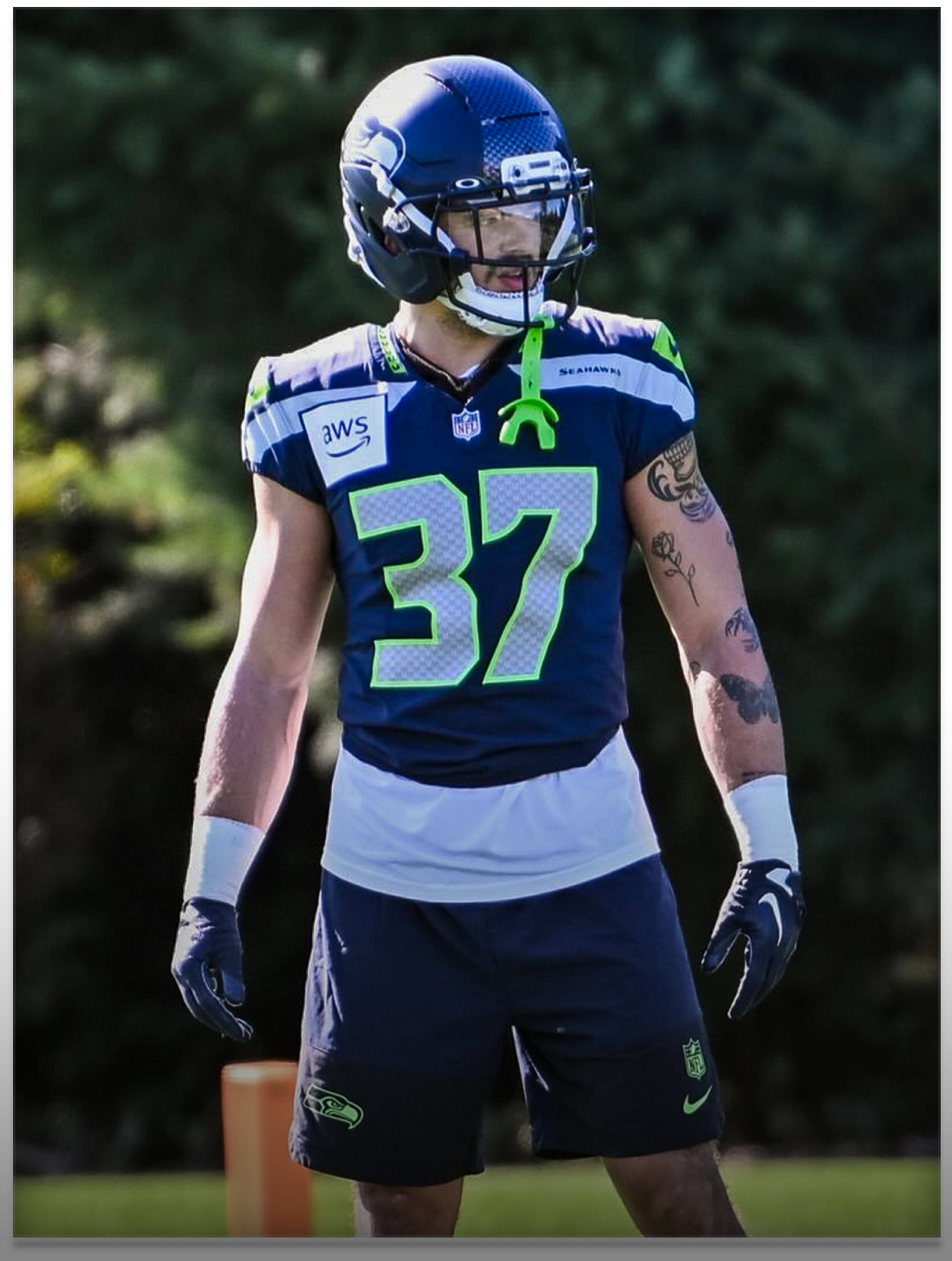  Maxen Hook, Seattle Seahawks  
 Photo: Seattle Seahawks 