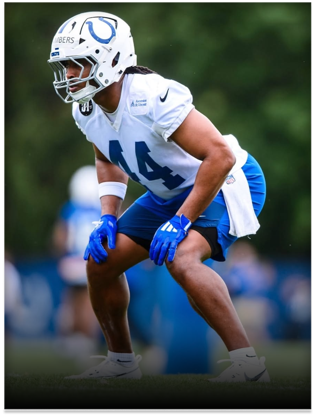  Tahj Chambers, Indianapolis Colts
  
 Photo:  Indianapolis Colts 