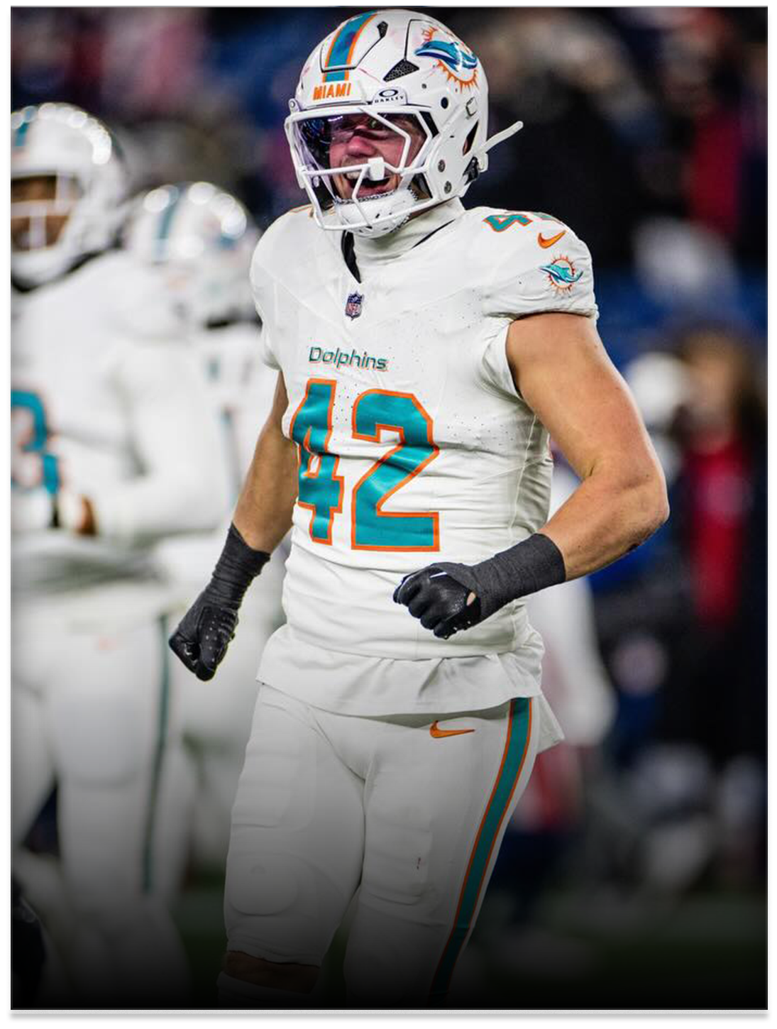  Jackson Woodard, Miami Dolphins
  
 Photo: Miami Dolphins 