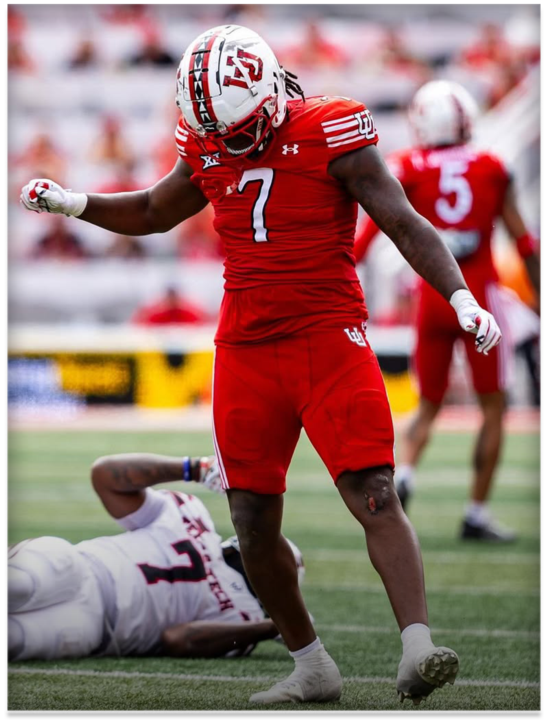  Jonathan Hall, Utah  
 Photo: Utah Athletics 