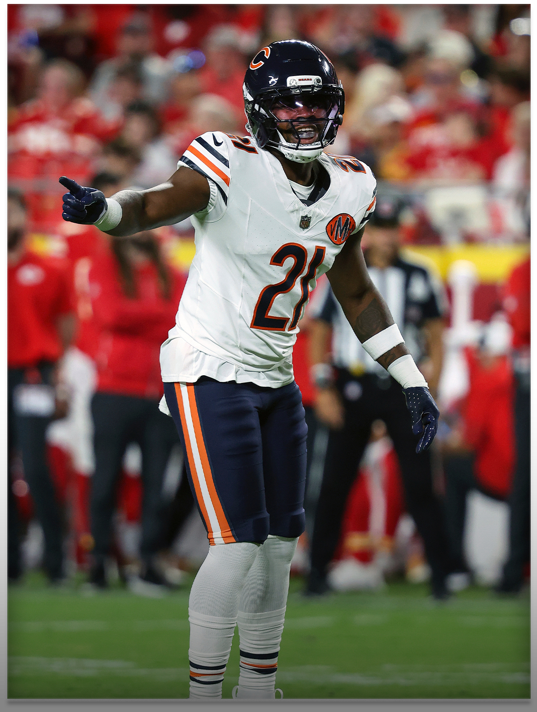  Mark Perry, Green Bay Packers  
 Photo: Chicago Bears 