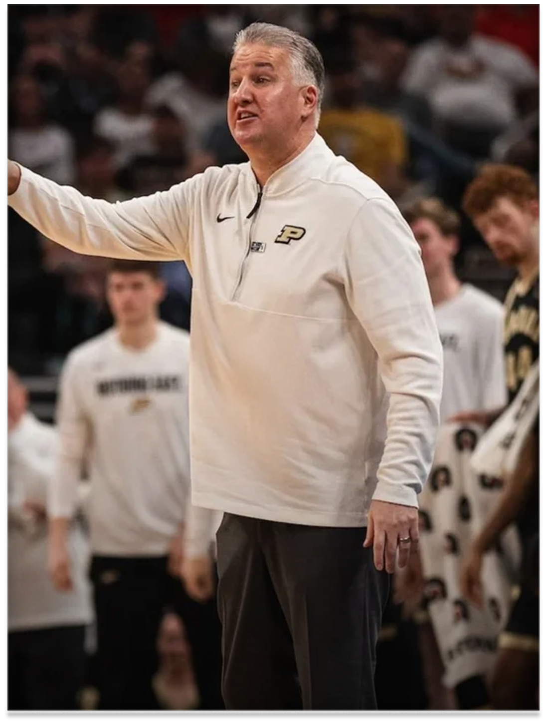  Matt Painter, Purdue  
 Photo: Purdue Athletics 