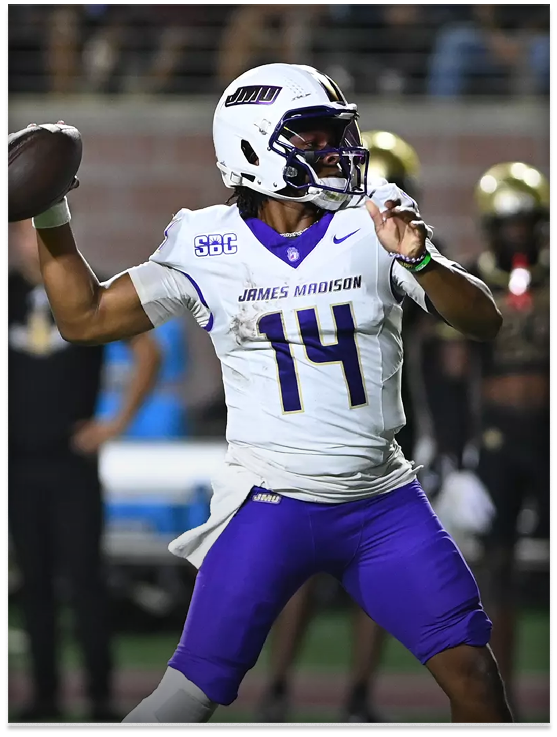  Alonza Barnett III  
 Photo: James Madison Athletics 