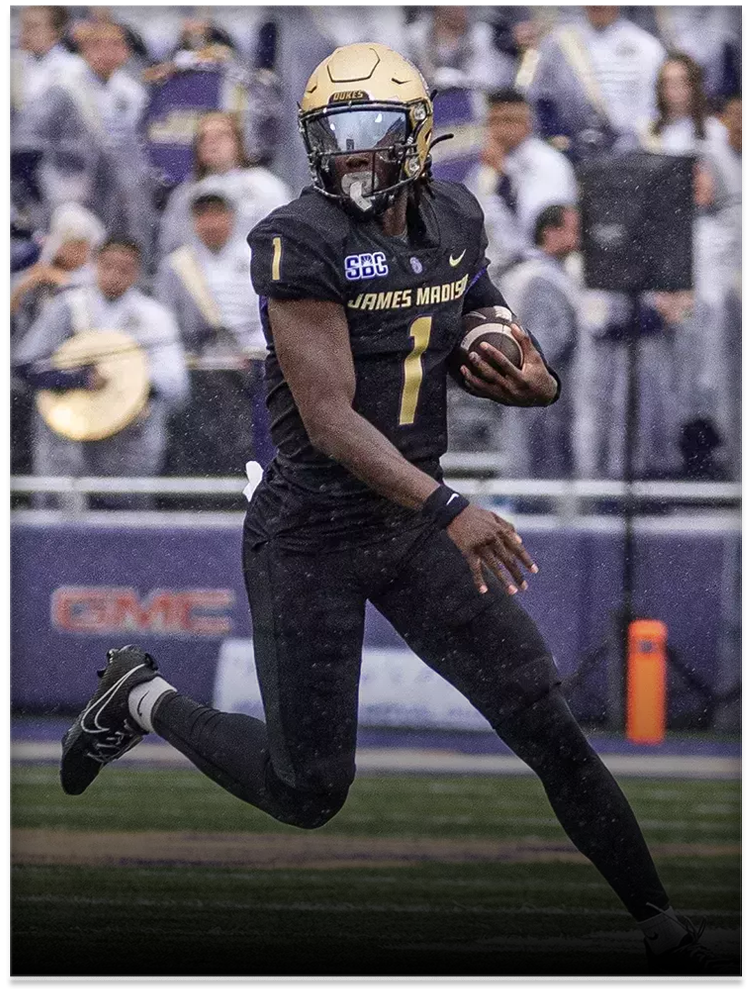  JC Evans, JMU  
 Photo: JMU Athletics 