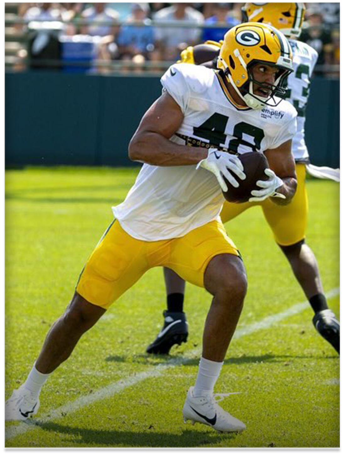  Messiah Swinson, Green Bay Packers  
 Photo: Green Bay Packers 
