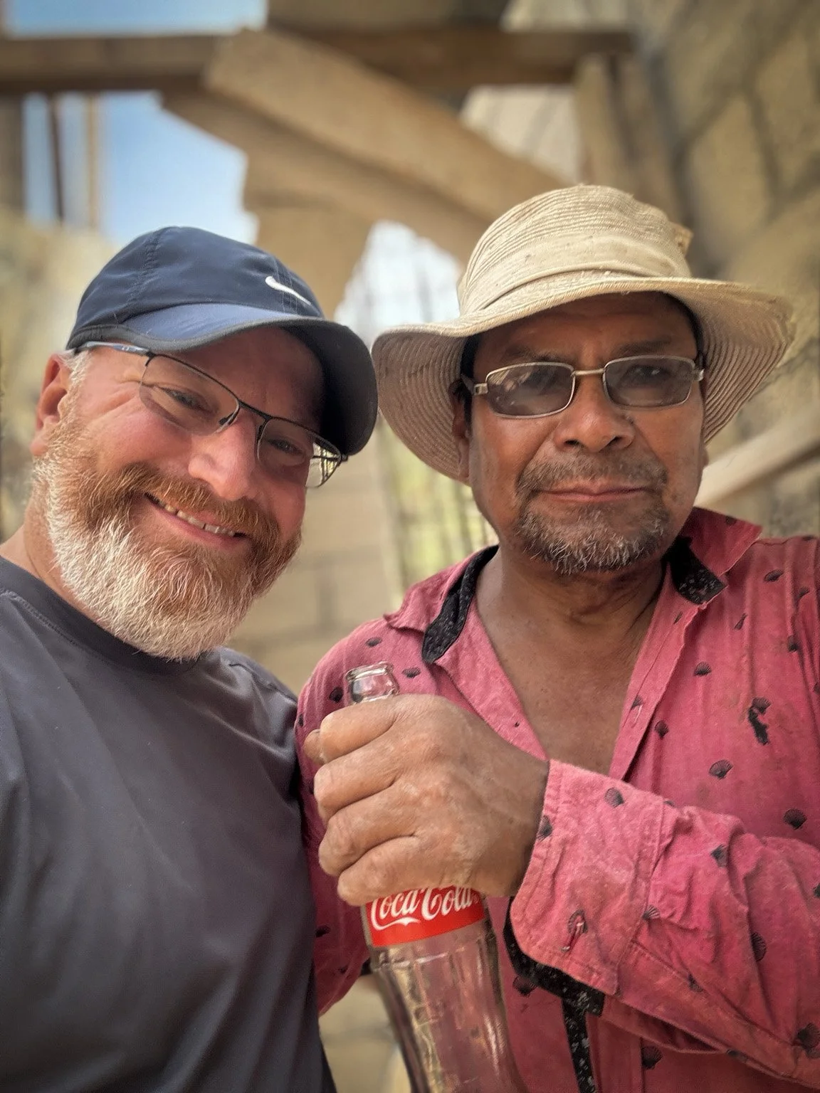 Timothy San Fillippo serving along side local pastor in Guatemala