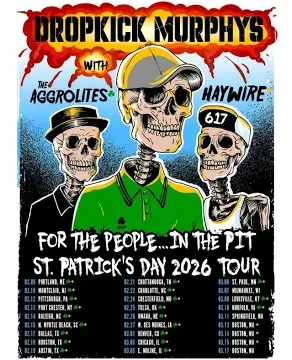 Dropkick Murphys at the Ritz, Raleigh