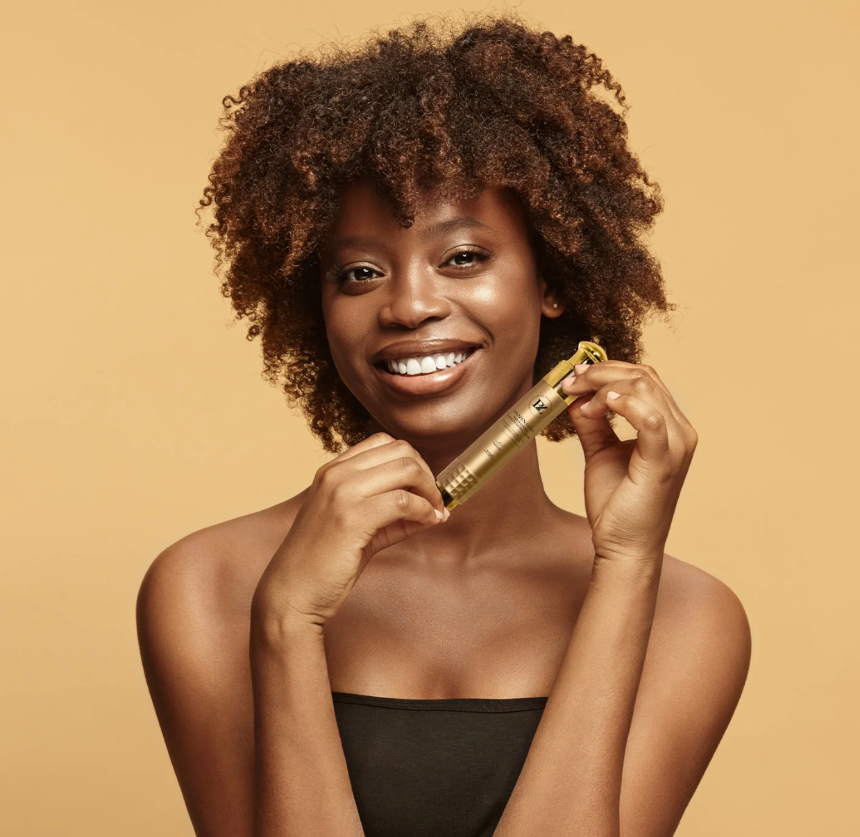 Below Zero Spa aesthetic treatment featuring gold cryo technology