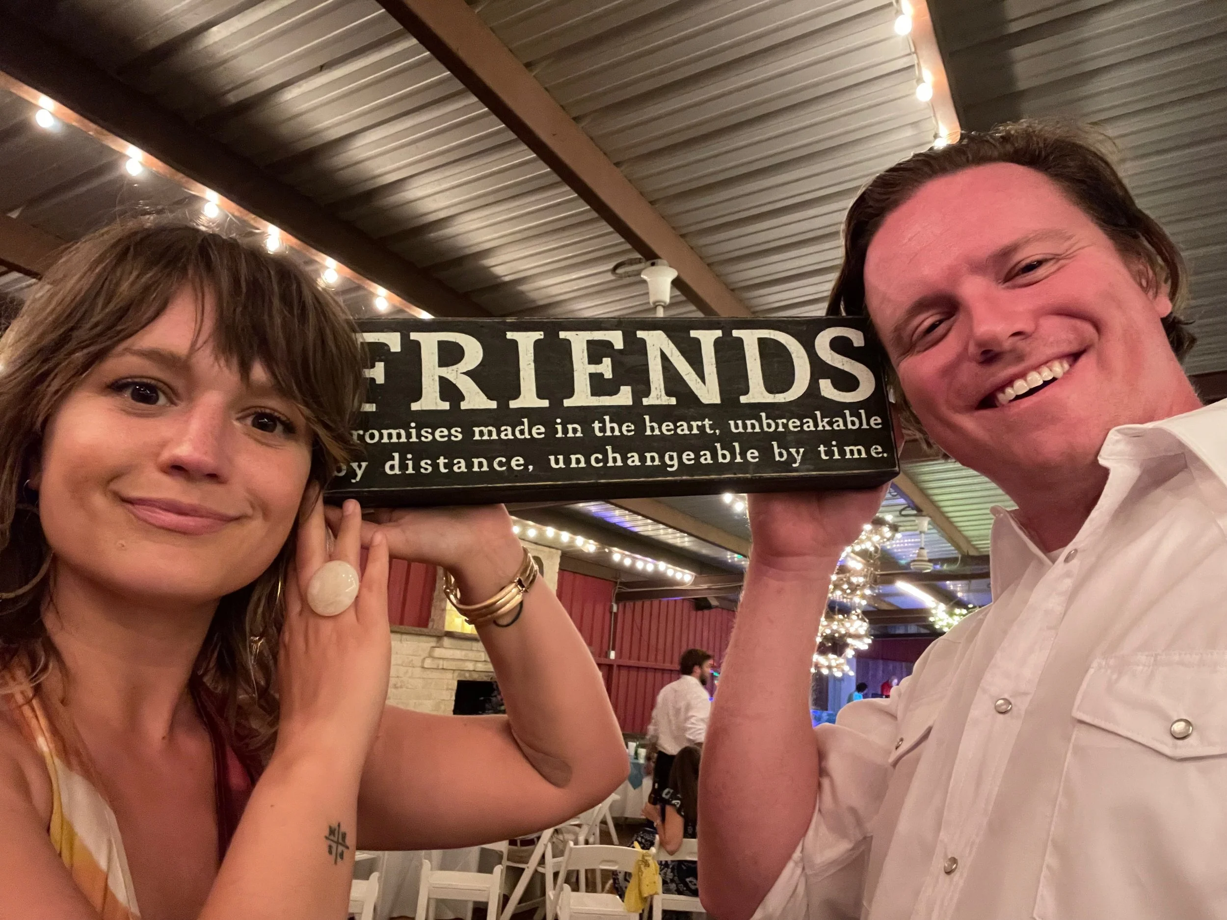 This was only 1 month into dating... little did we know... 