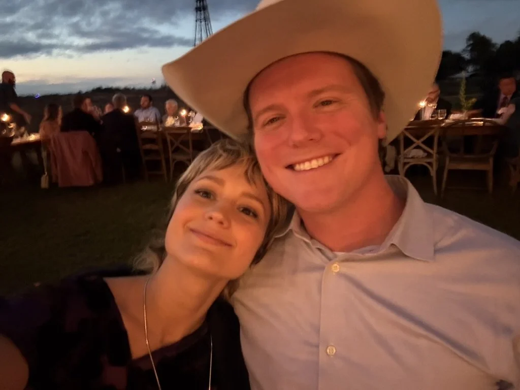 At some dear friends' wedding