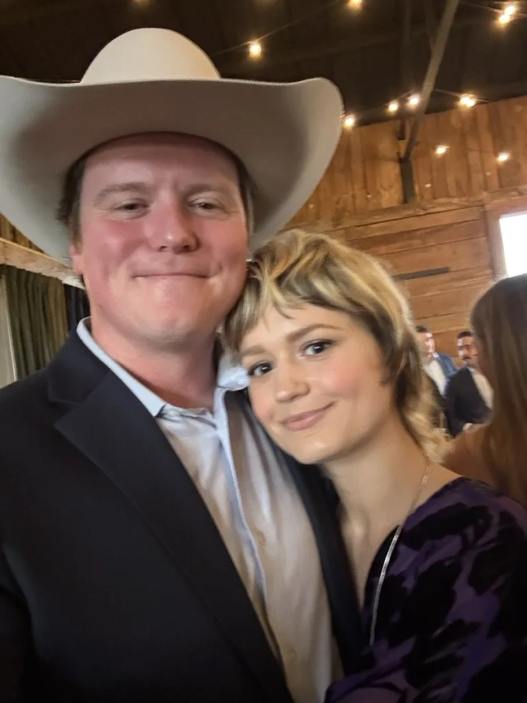 Rootin' tootin' at Dawson and Jordan's wedding