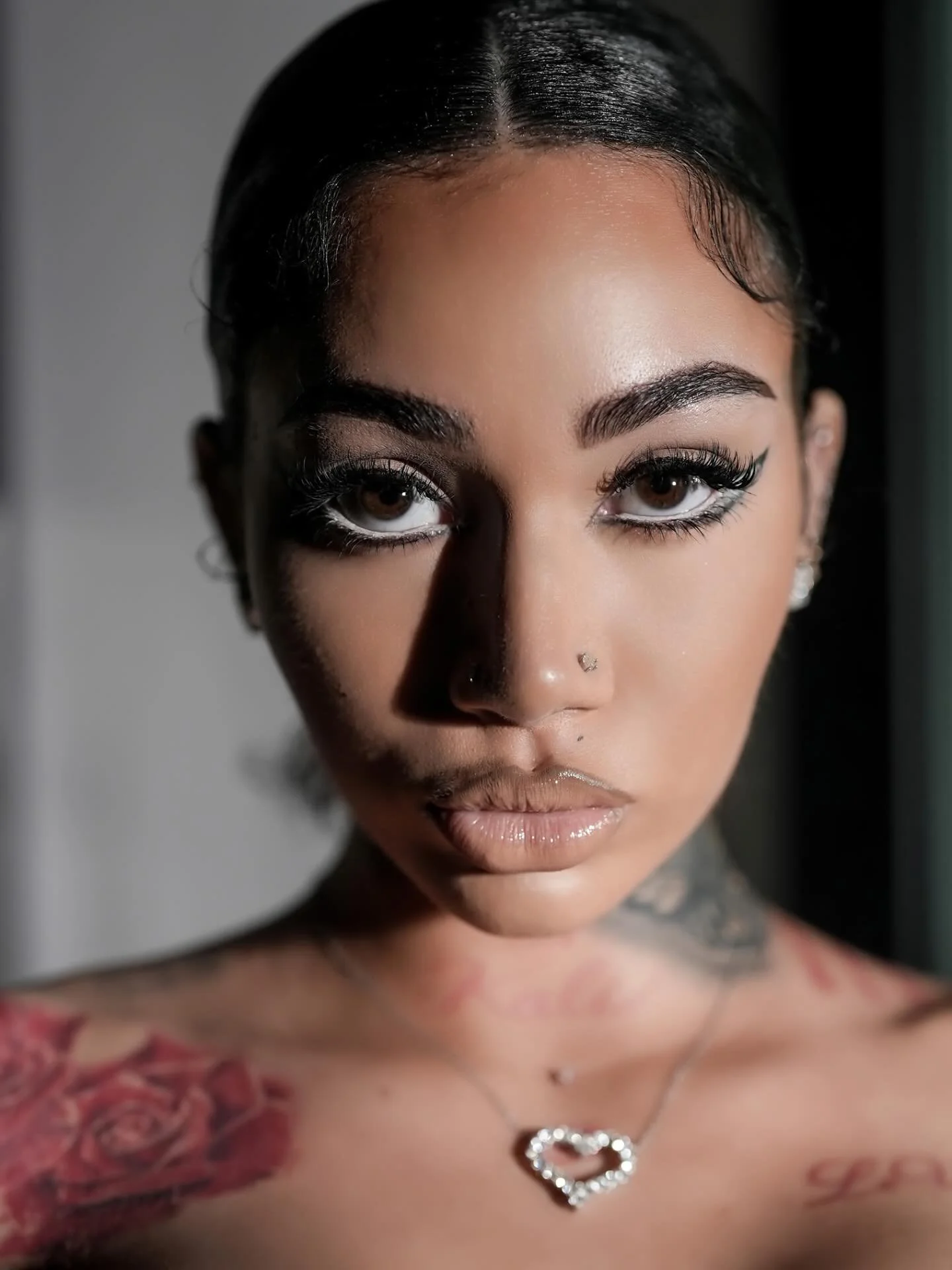 Content with @bhadbhabie Curated by me and my team @dontoverthink.dot 
Experimented with editing on CapCut.  This app is more advanced than I thought.  You can change the lighting to a photo 😳. So many quick sliding options. It&rsquo;s here we are i