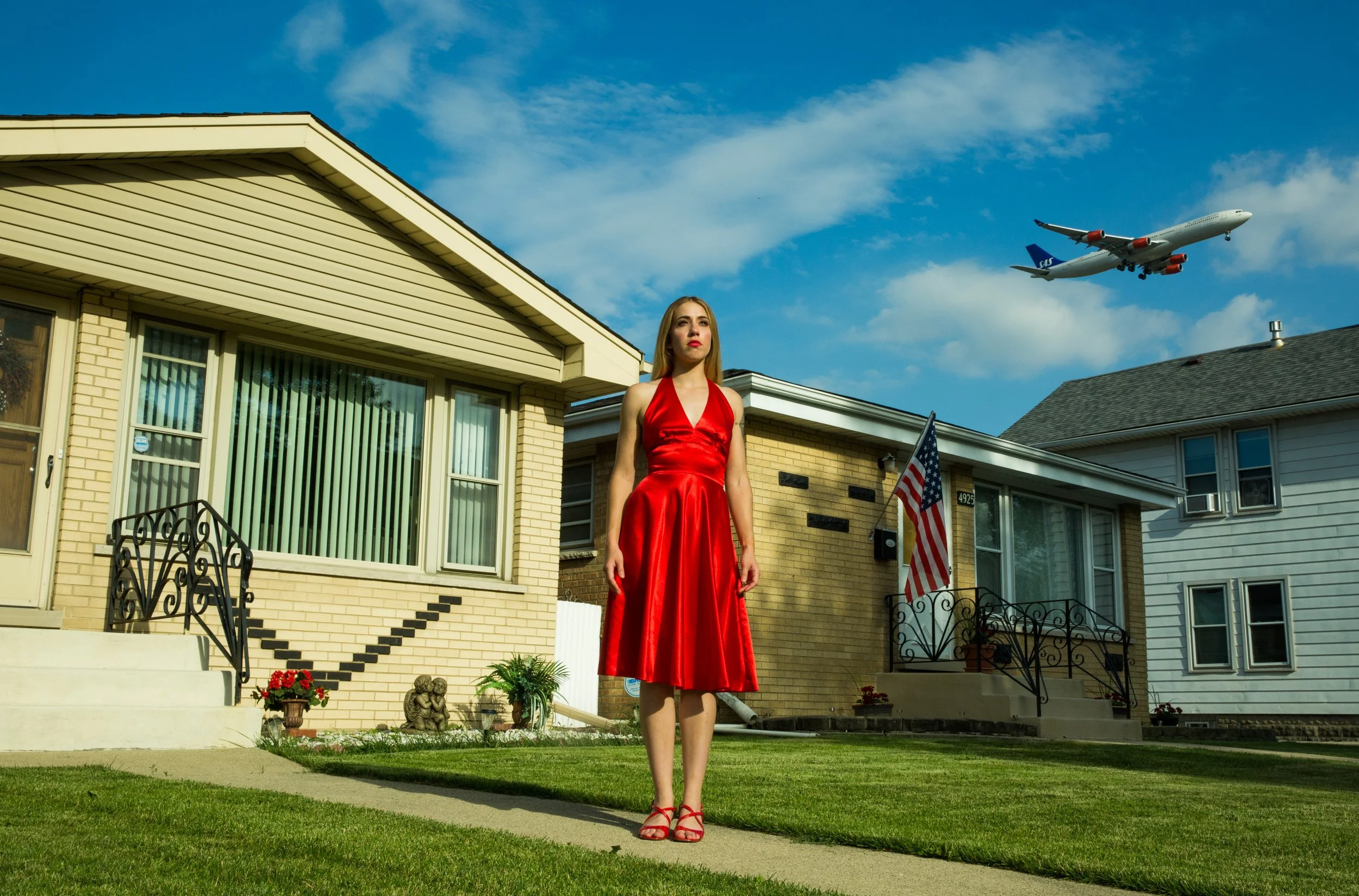  Award winning Red Dress Series #5 