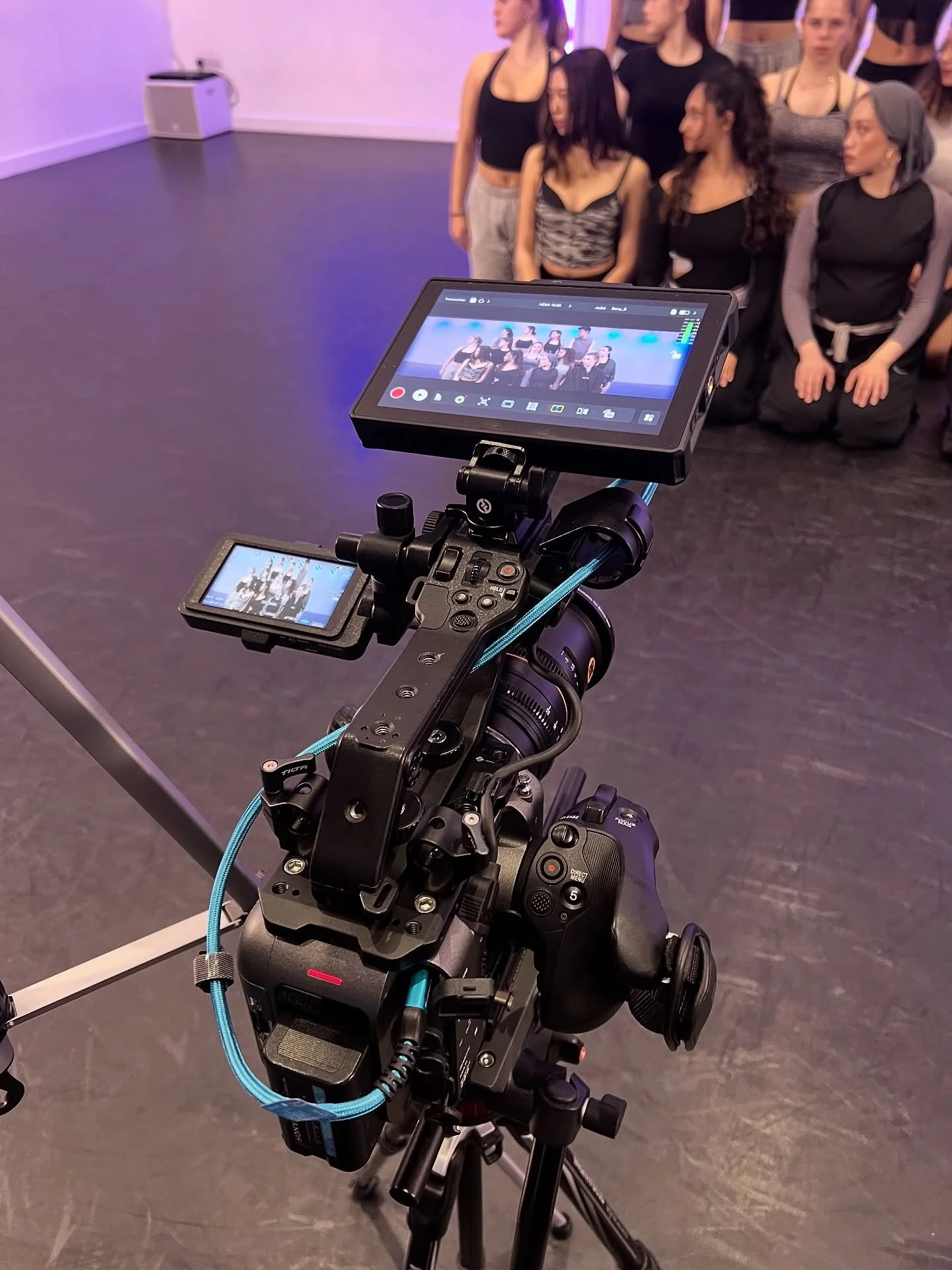 BTS From a recent shoot with Phase 2 Dance Collective, final results will be coming out soon!