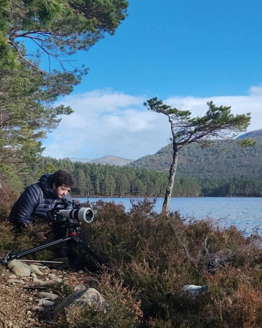 Out filming in the Scottish Cairngorms with the new @sony.unitedkingdom 400-800 and the FX6. Stay tuned for the results!
